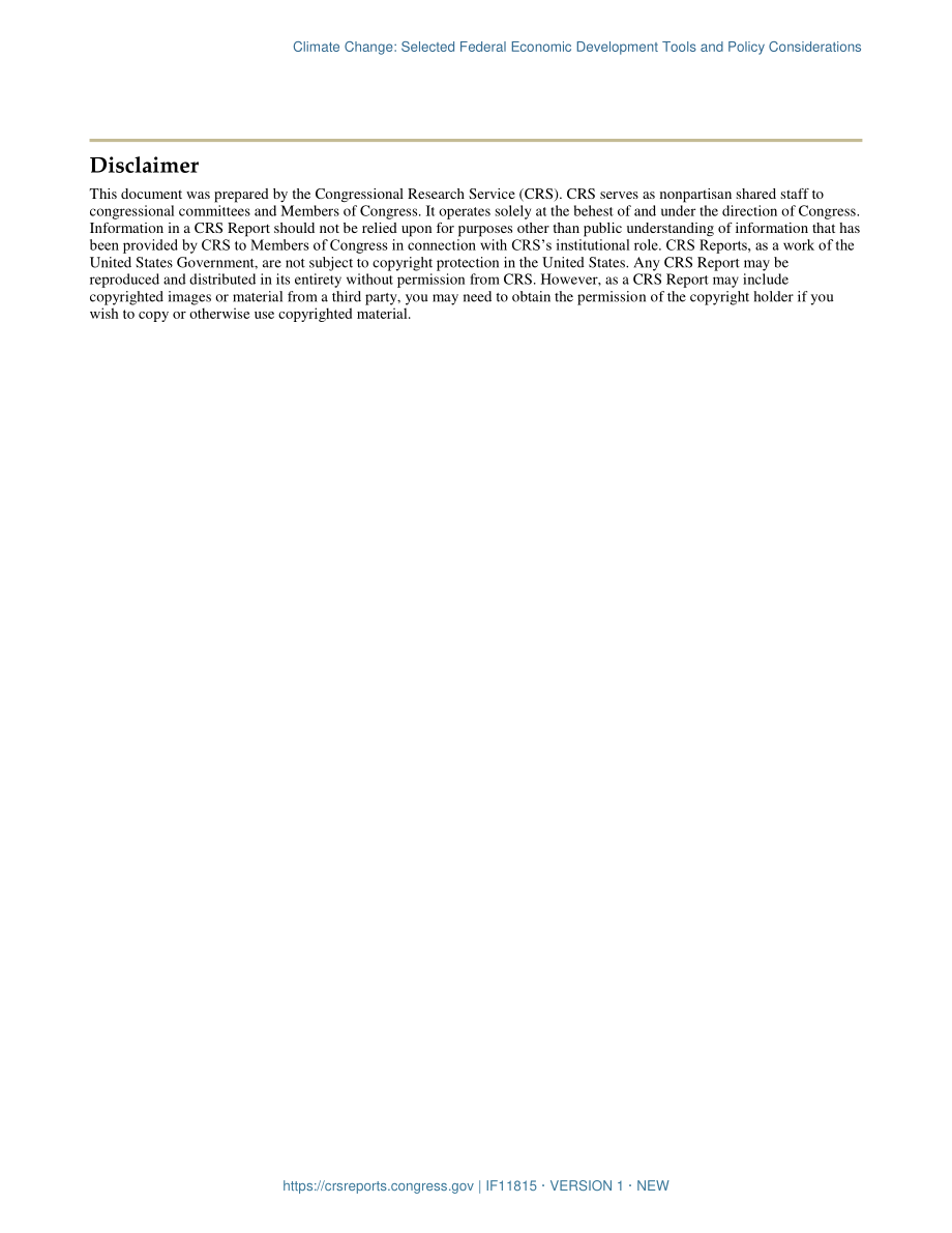 [20210422]IF11815_气候变化：选定的联邦经济发展工具和政策考虑.pdf_第3页