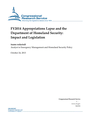 [20131024]R43252_2014财年拨款失效国土安全部：影响和立法.pdf