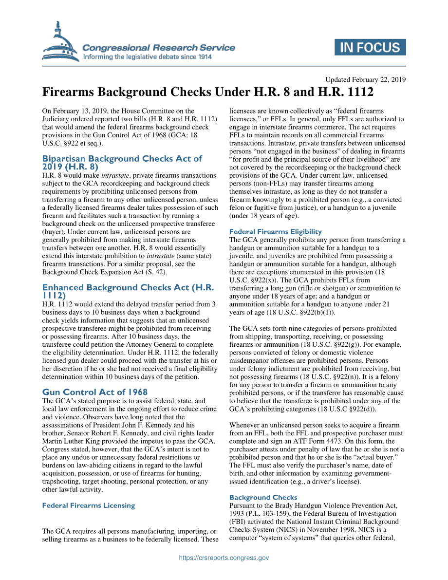 [20190222]IF11113_H.R.下的枪支背景调查8和H.R.1112.pdf_第1页