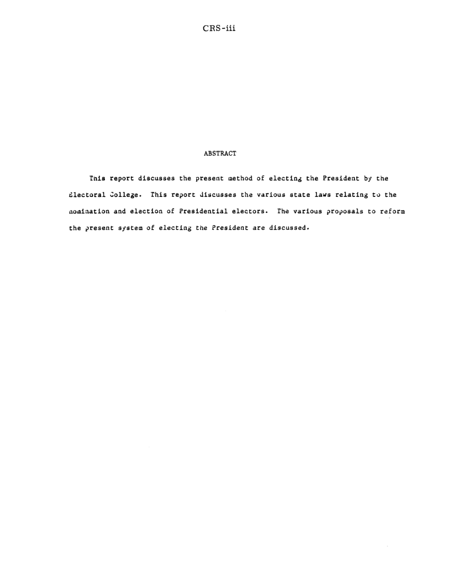 [19840801]84-150A_改革我国总统选举制度的建议：对选举团的历史背景和发展的调查以及对其改革建议的汇编以及正反两方面的分析.pdf_第3页