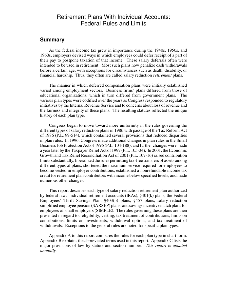 [20030227]98-171EPW_个人账户退休计划：联邦规则和限制.pdf_第2页