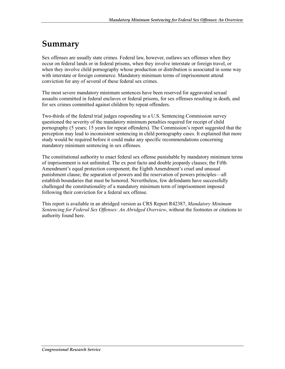 [20120302]R42386_联邦性犯罪的强制性最低量刑：概述.pdf_第2页
