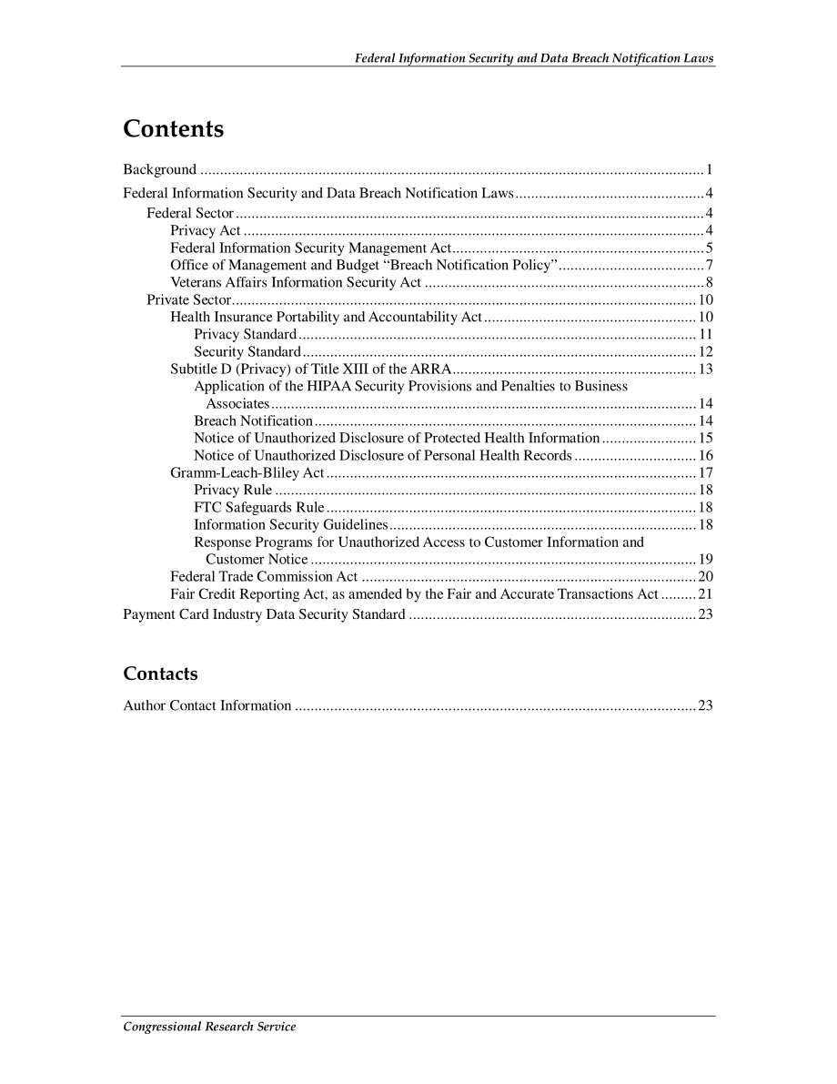 [20100128]RL34120_联邦信息安全和数据泄露通知法.pdf_第3页