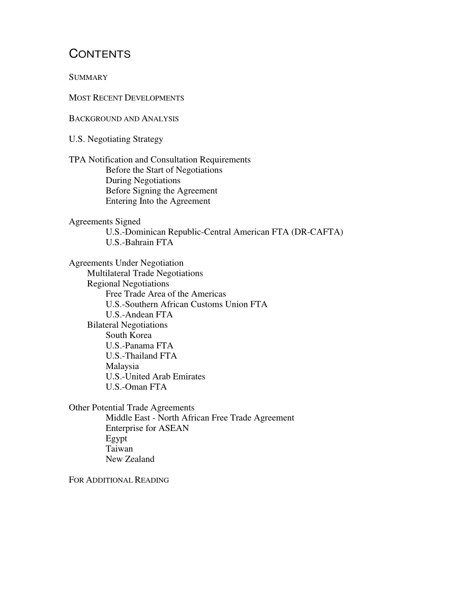 [20060510]IB10123_第109届国会期间的贸易谈判.pdf_第2页