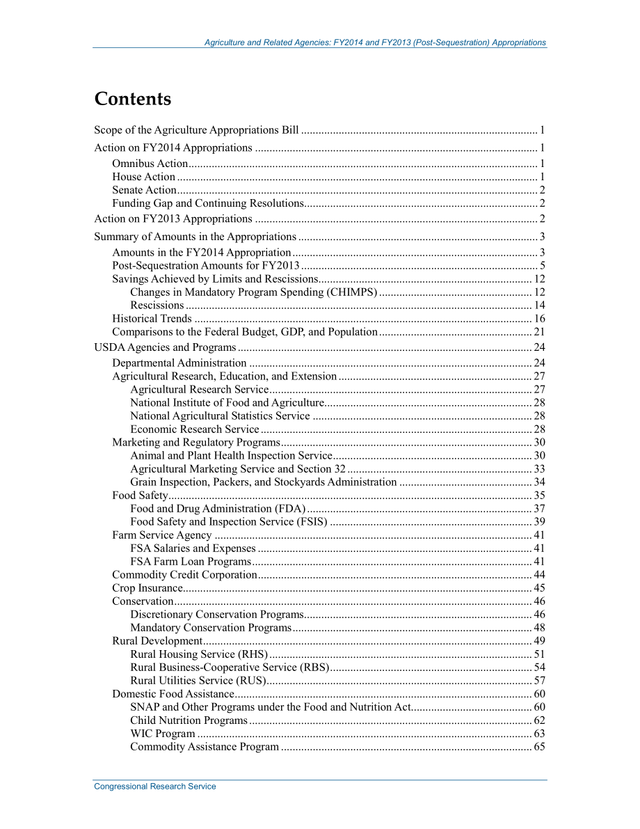 [20140310]R43110_农业和相关机构：2014财年和2013财年（扣押后）拨款.pdf_第3页