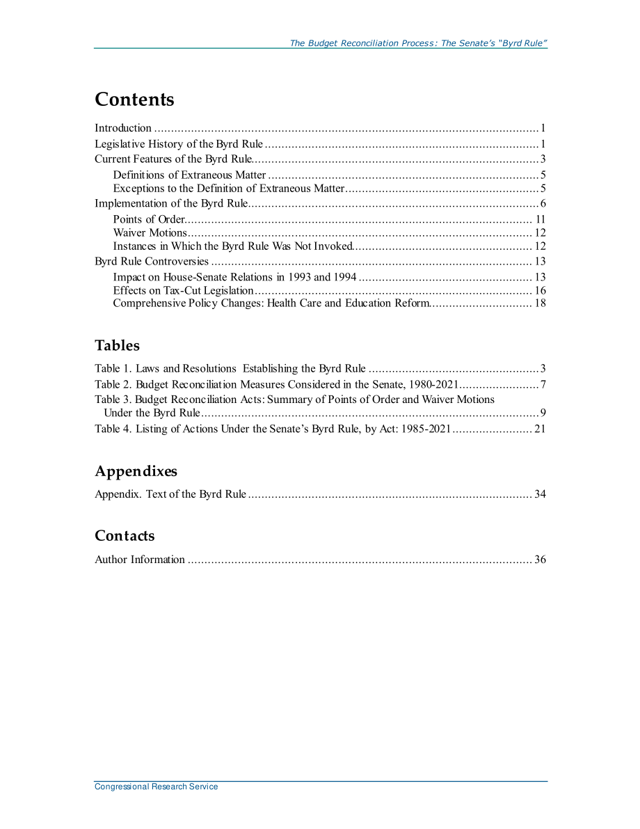 [20210504]RL30862_预算对账流程：参议院的“伯德规则”.pdf_第3页