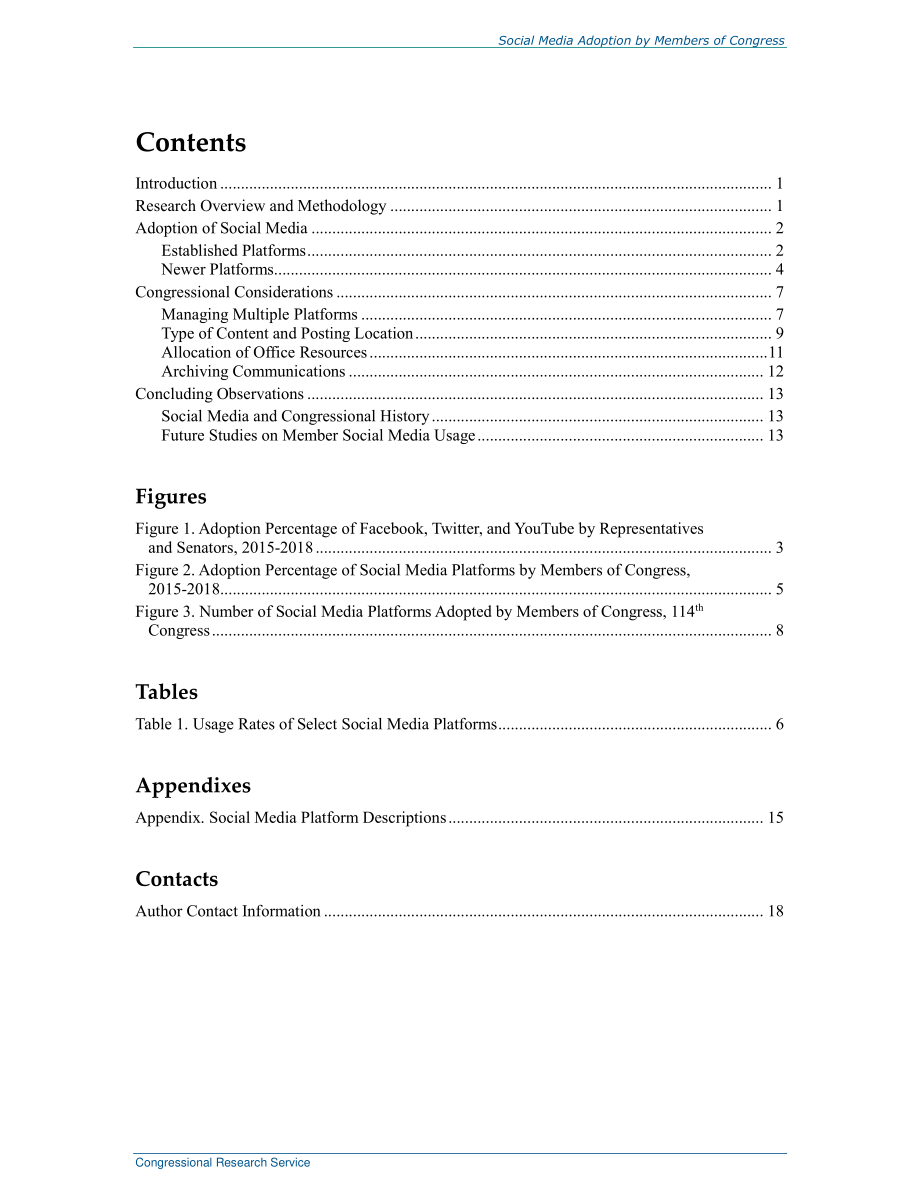 [20181009]R45337_国会议员采用社交媒体：趋势和国会考虑.pdf_第3页