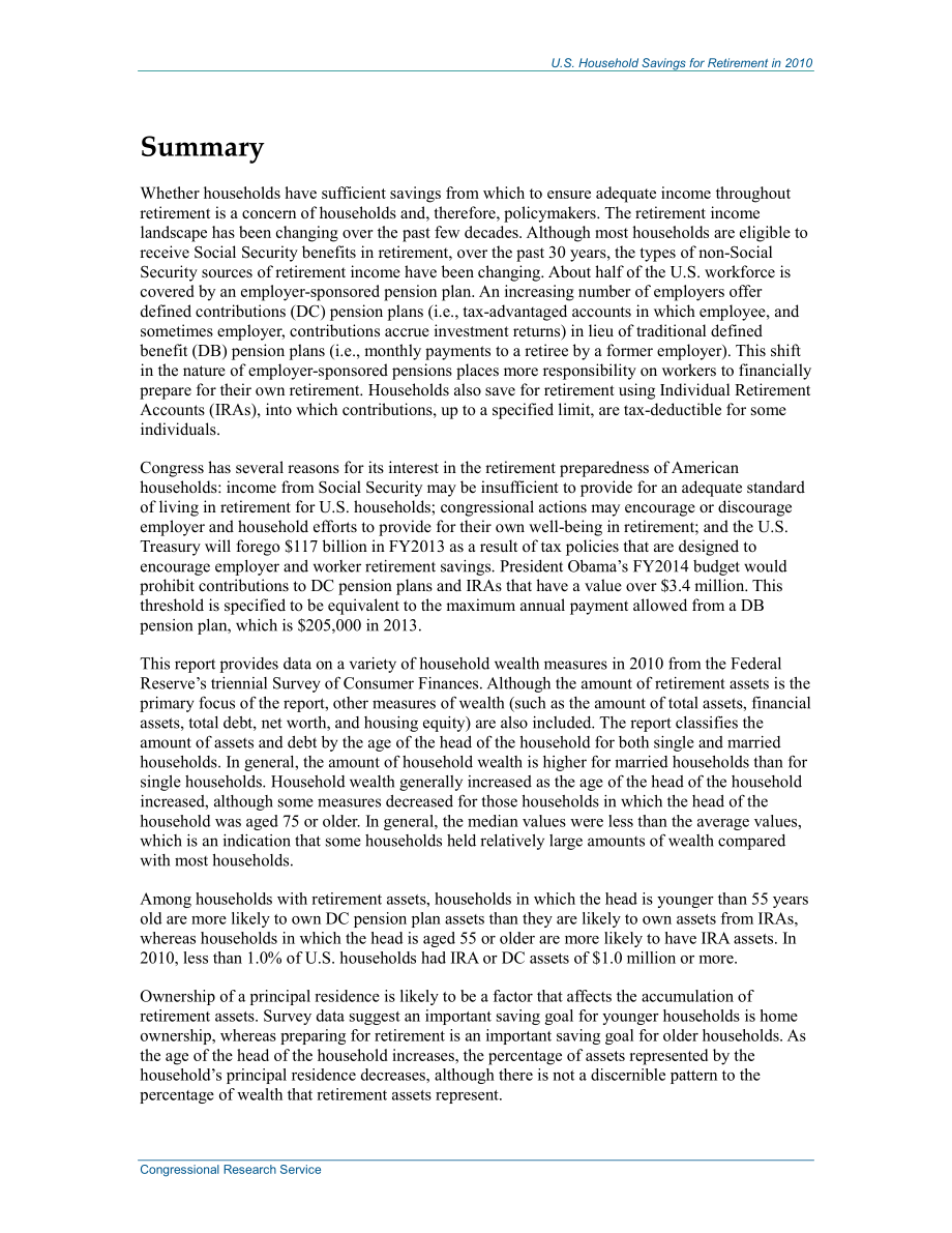 [20130723]R43057_2010年美国家庭退休储蓄.pdf_第2页