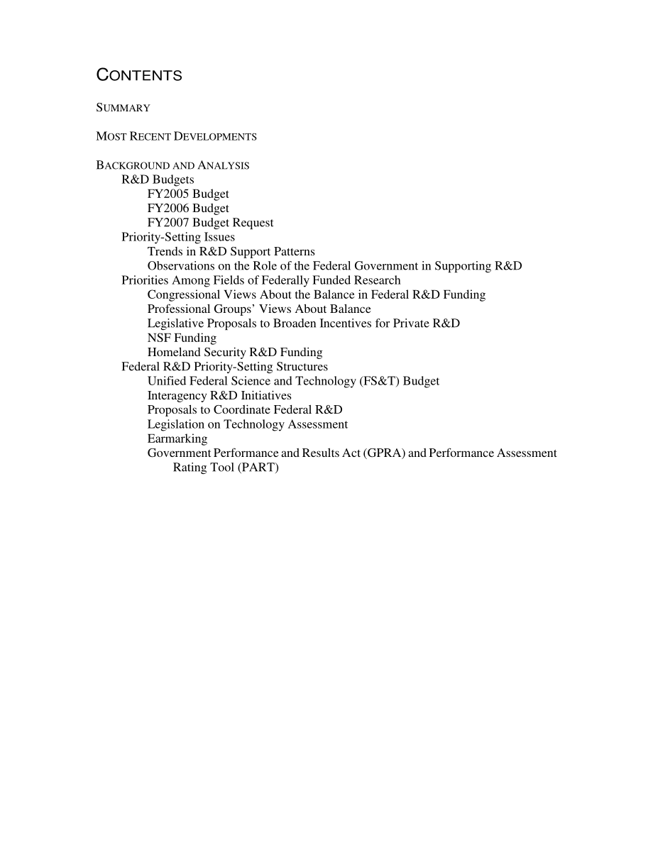[20060614]IB10088_联邦研发：第109届国会预算编制和优先事项设定问题.pdf_第2页