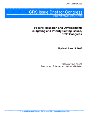[20060614]IB10088_联邦研发：第109届国会预算编制和优先事项设定问题.pdf