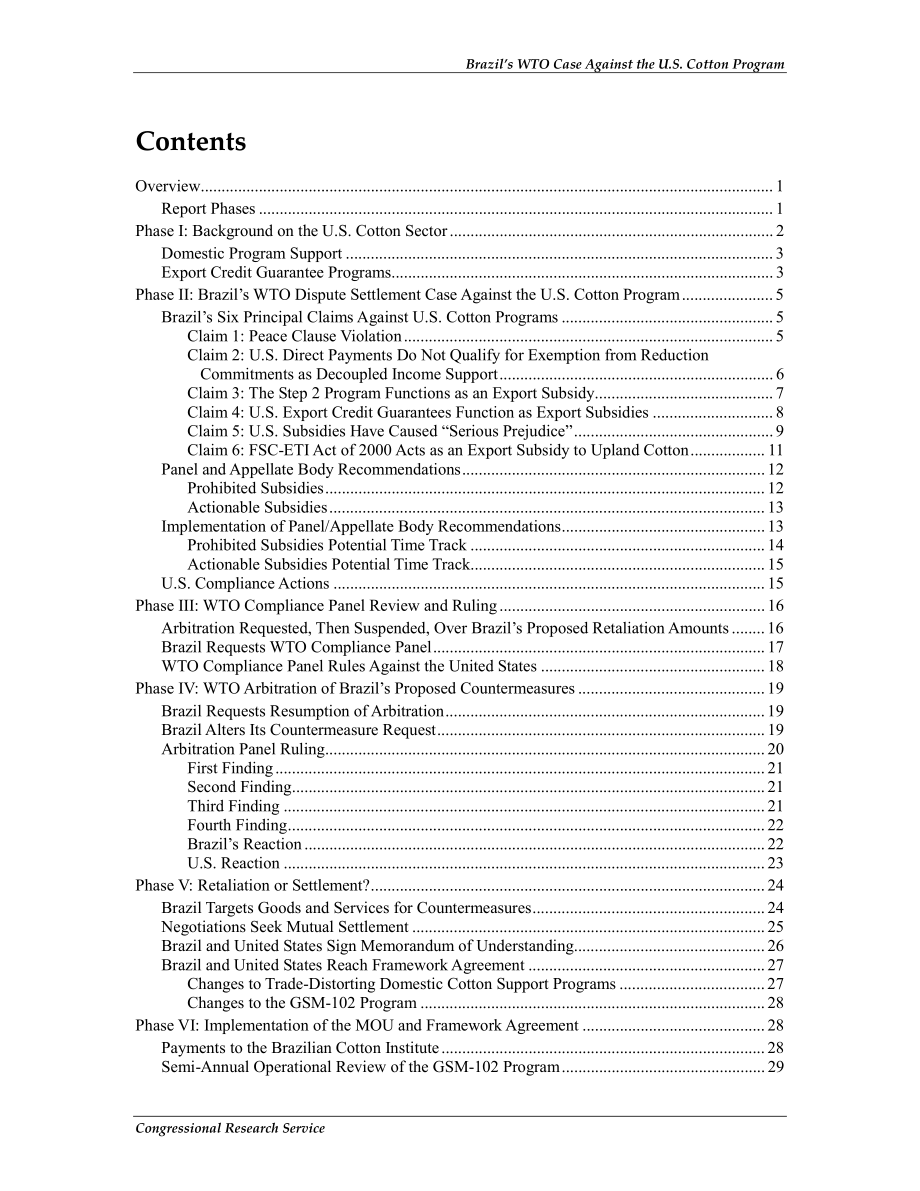 [20111122]RL32571_巴西反对美国棉花计划的WTO案例.pdf_第3页