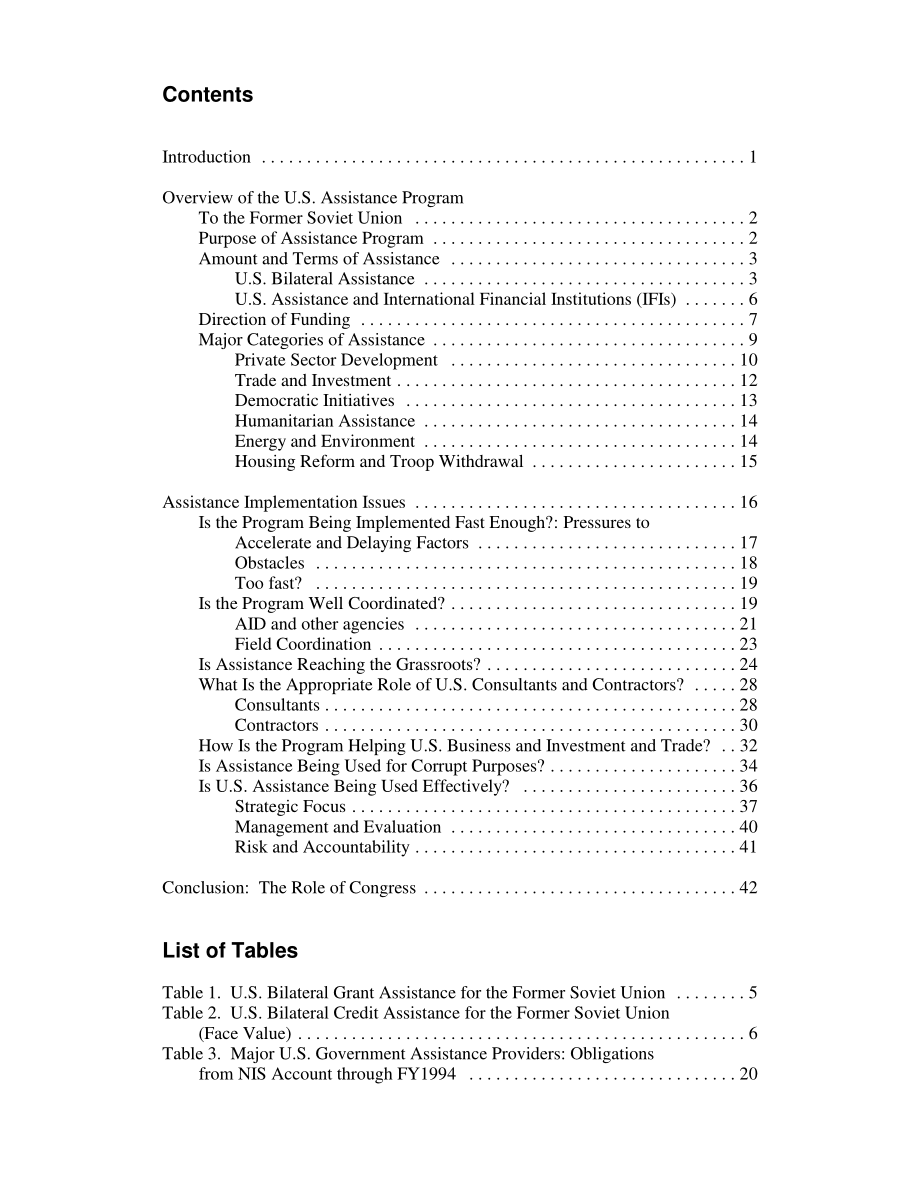 [19950118]95-170_前苏联和美国对外援助：实施援助方案1992-1994年.pdf_第3页
