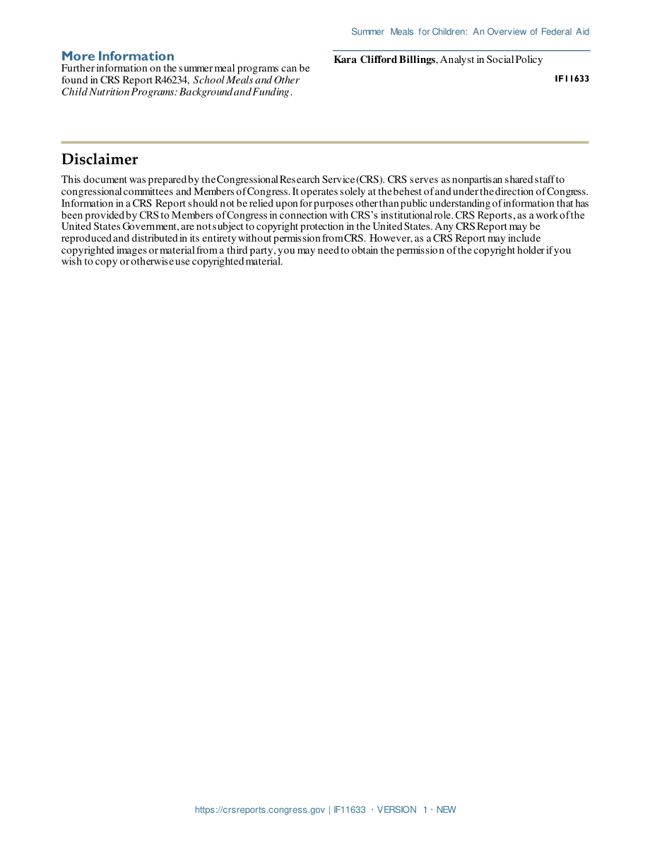 [20200827]IF11633_儿童夏季膳食：联邦援助概述.pdf_第3页