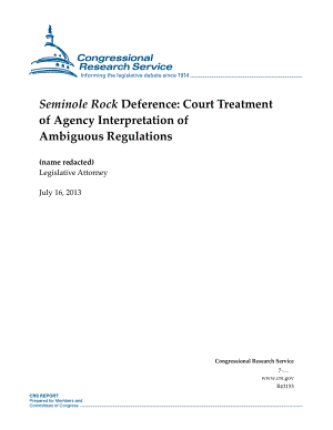 [20130716]R43153_Seminole Rock尊重：行政机关的法院处理对含糊规定的解释.pdf