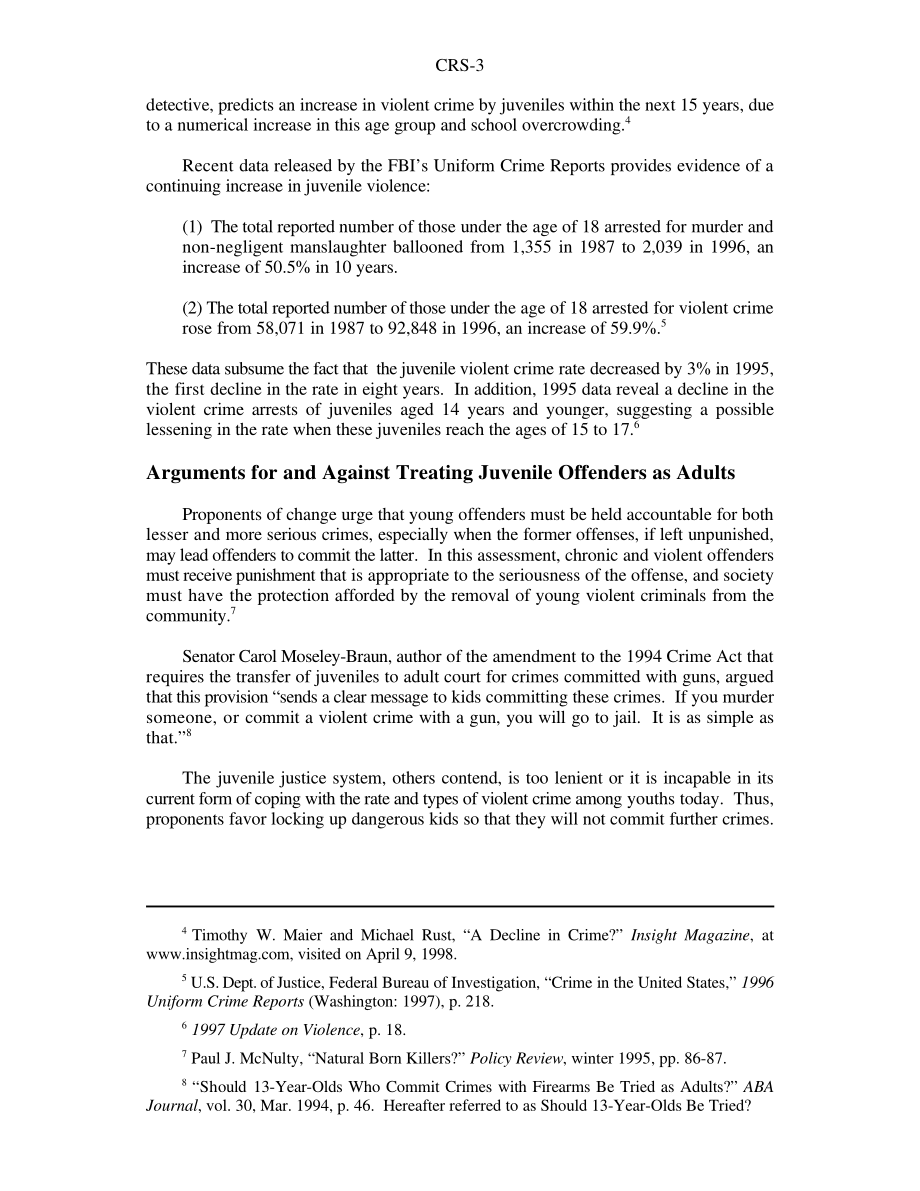 [19980508]98-449GOV_成人刑事司法系统中的青少年：概述.pdf_第3页