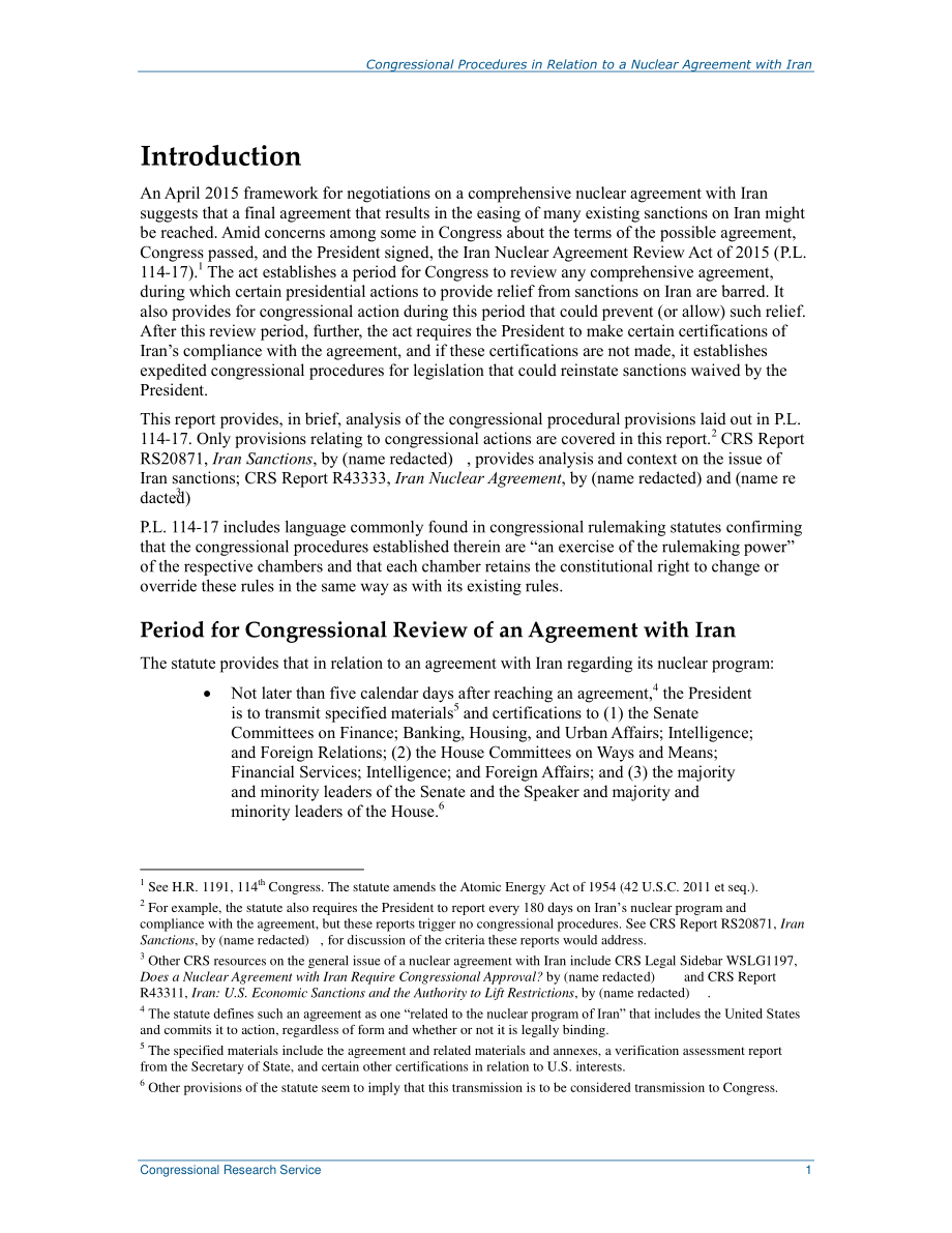[20150911]R44085_国会就与伊朗的核协议采取行动的程序：简言之.pdf_第3页