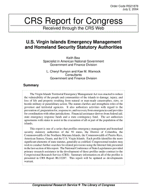 [20040702]RS21878_美属维尔京群岛应急管理和国土安全法定机构概述.pdf