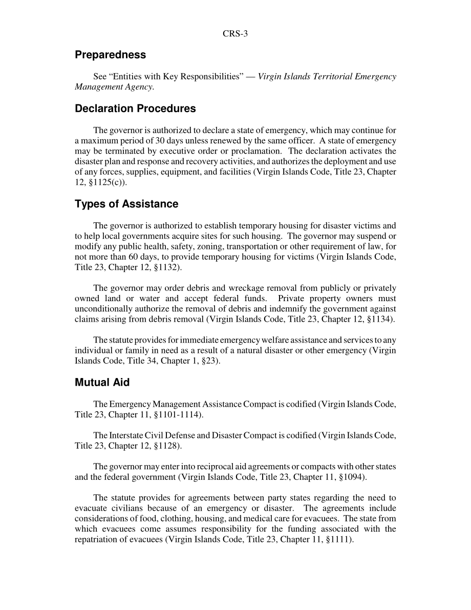 [20040702]RS21878_美属维尔京群岛应急管理和国土安全法定机构概述.pdf_第3页
