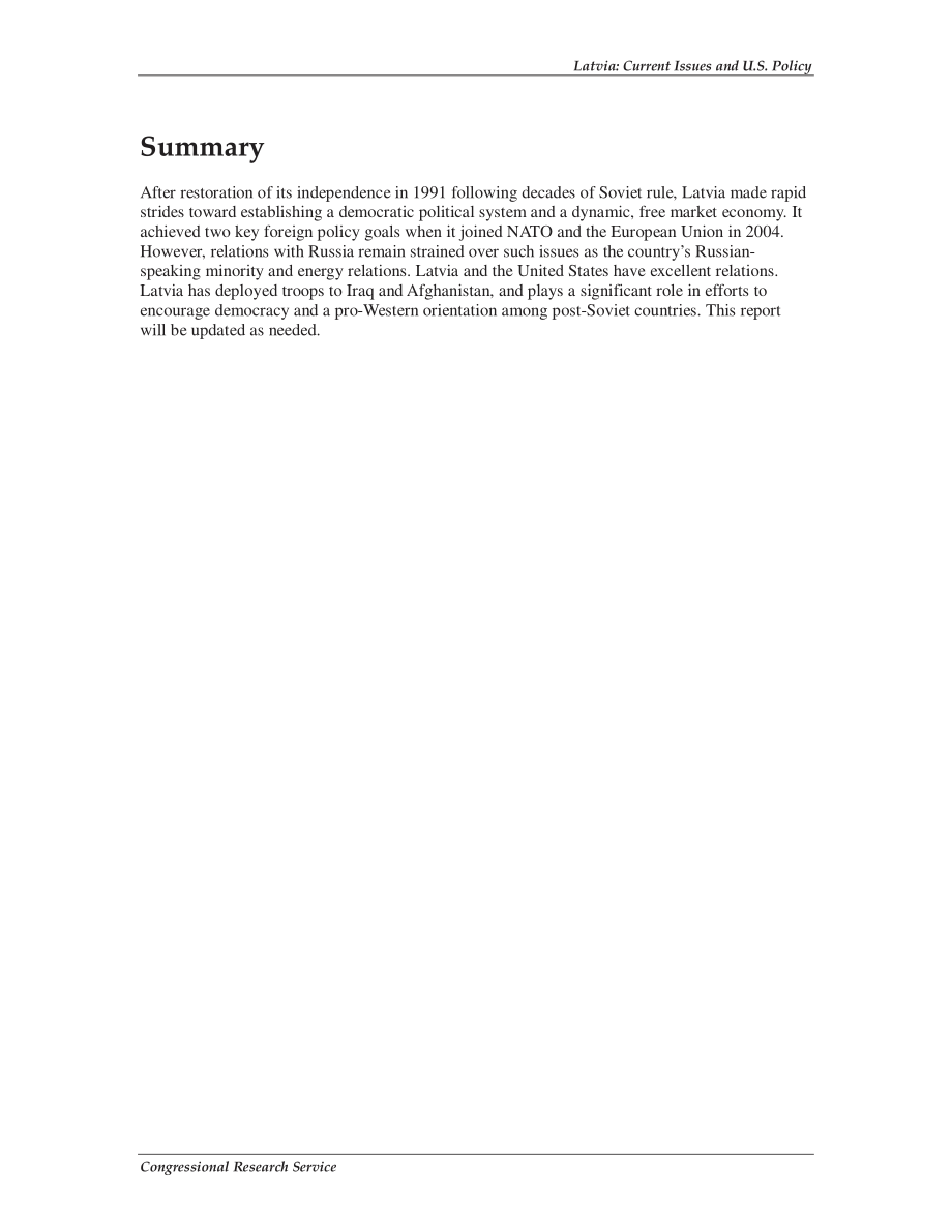 [20080508]RS22872_拉脱维亚：当前问题和美国政策.pdf_第2页