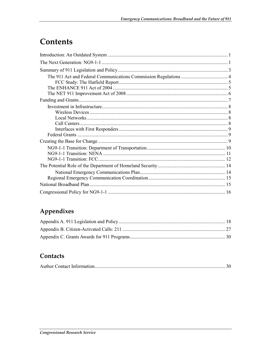 [20101222]R41208_应急通信：宽带与911的未来.pdf_第3页