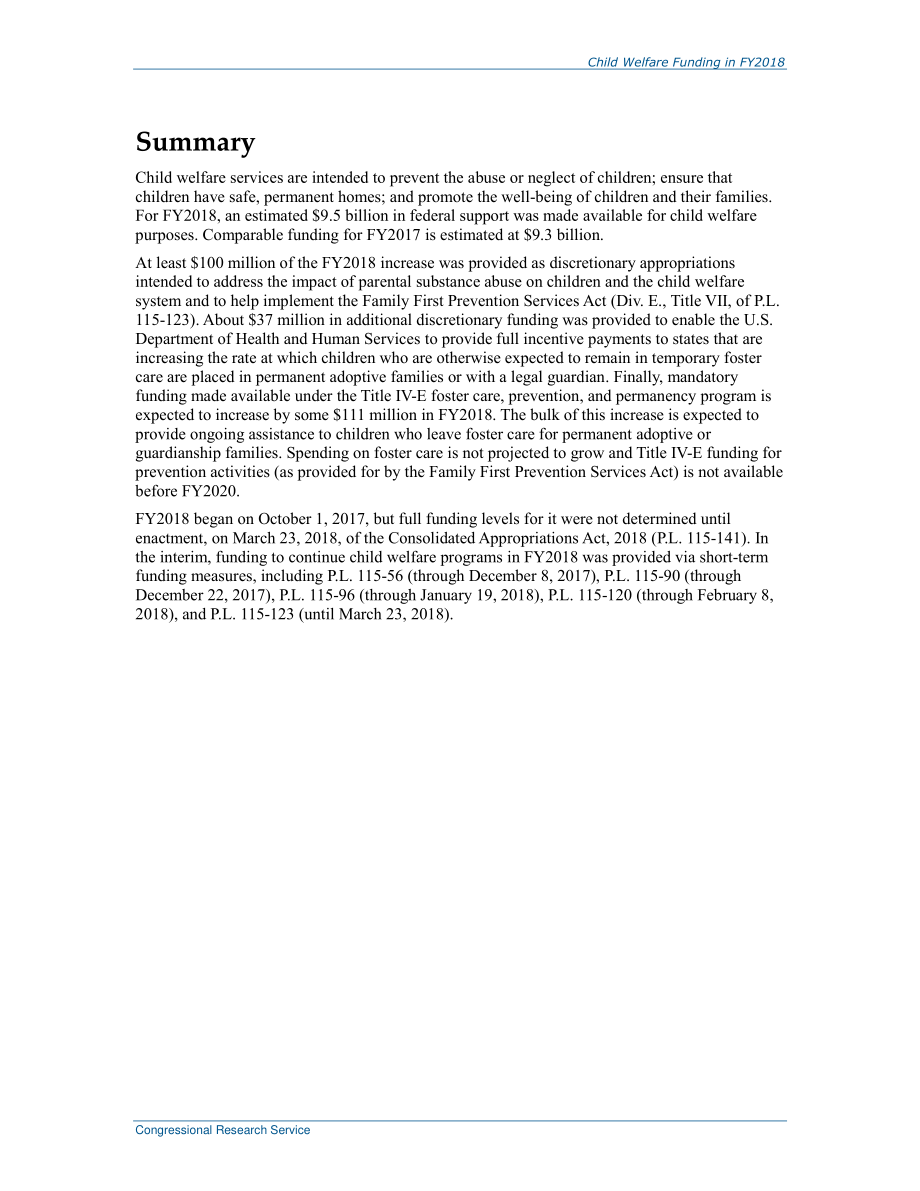 [20180730]R45270_2018财年儿童福利基金.pdf_第2页