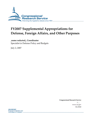 [20070702]RL33900_2007财年国防、外交和其他用途追加拨款.pdf