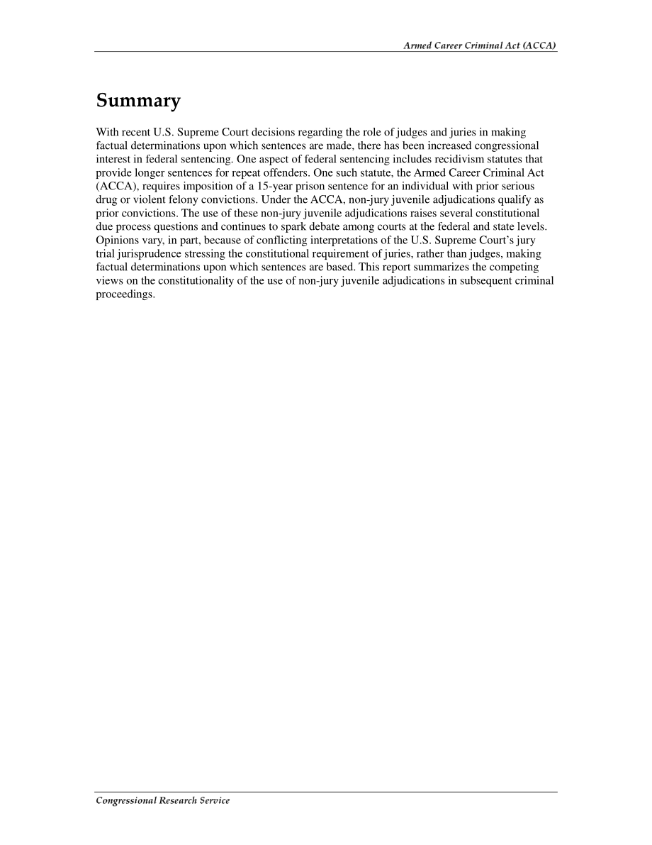 [20070222]RS22610_《武装职业犯罪法》（ACCA）：利用先前的少年判决来加强判刑.pdf_第2页