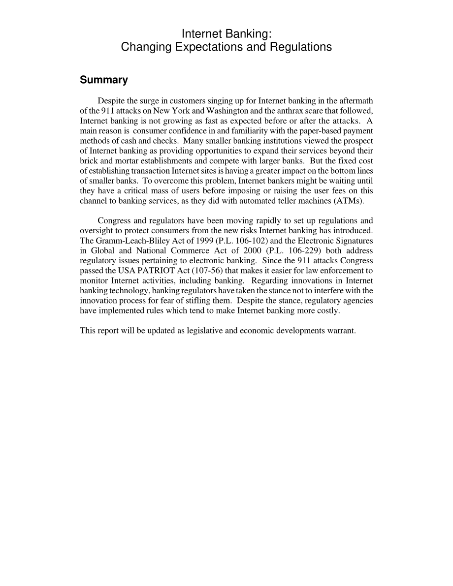 [20020312]RL31327_网上银行业务：不断变化的期望和法规.pdf_第2页
