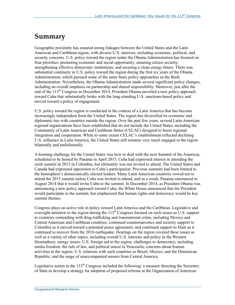 [20141219]R42956_拉丁美洲和加勒比：第113届大会的关键问题.pdf_第2页
