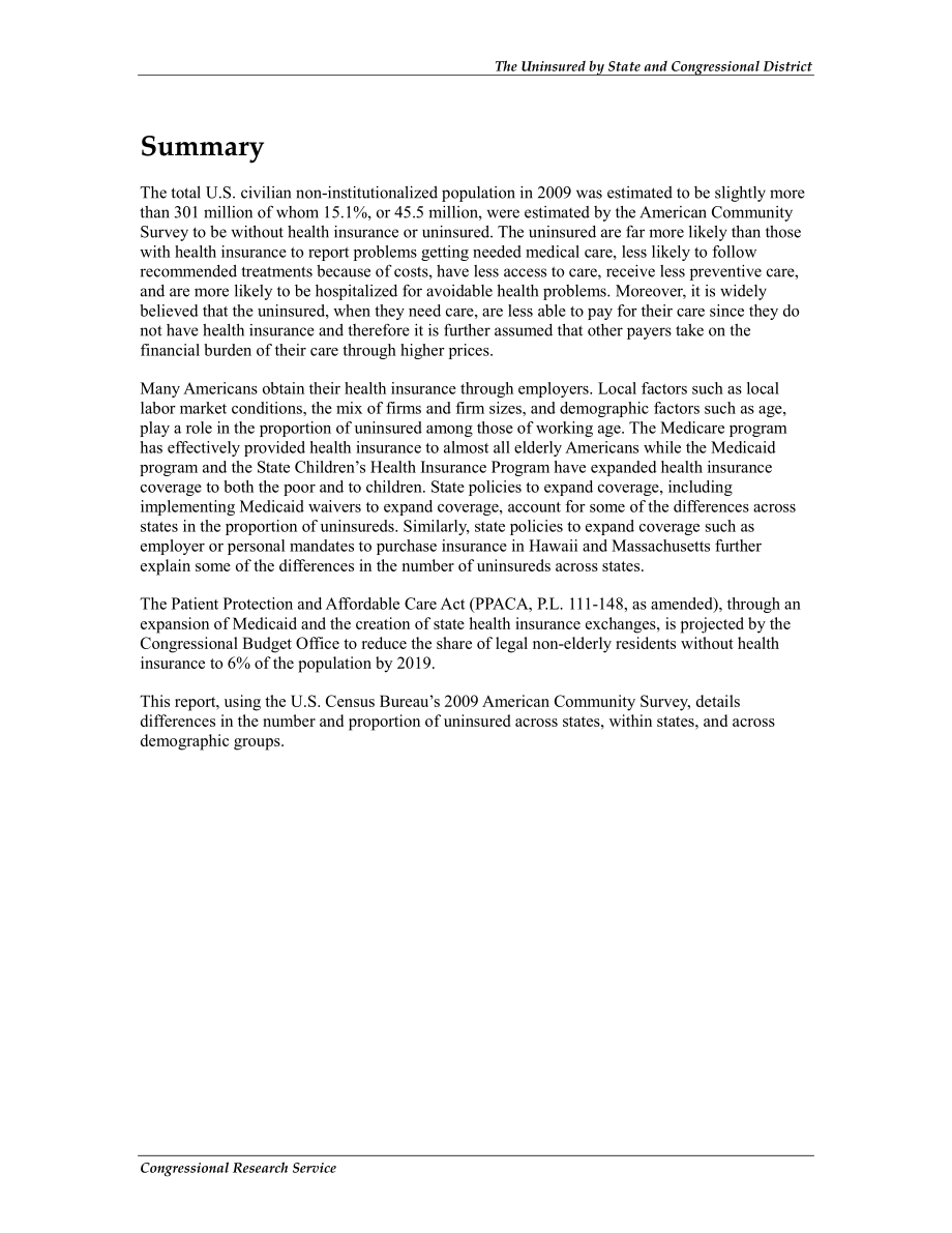 [20110124]R41621_未参保的州和国会选区.pdf_第2页