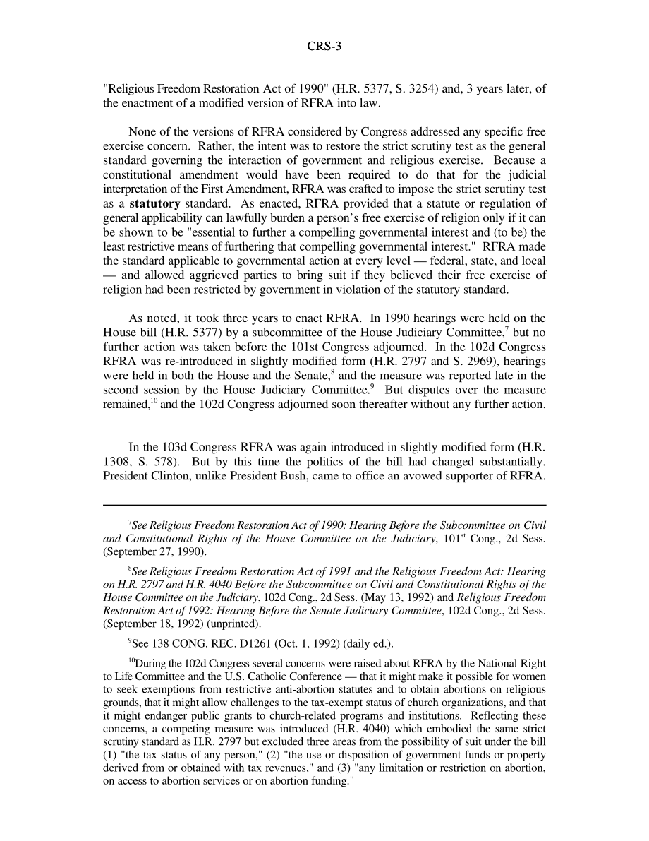 [19980625]97-795A_宗教自由恢复法案：其兴起、衰落和现状.pdf_第3页