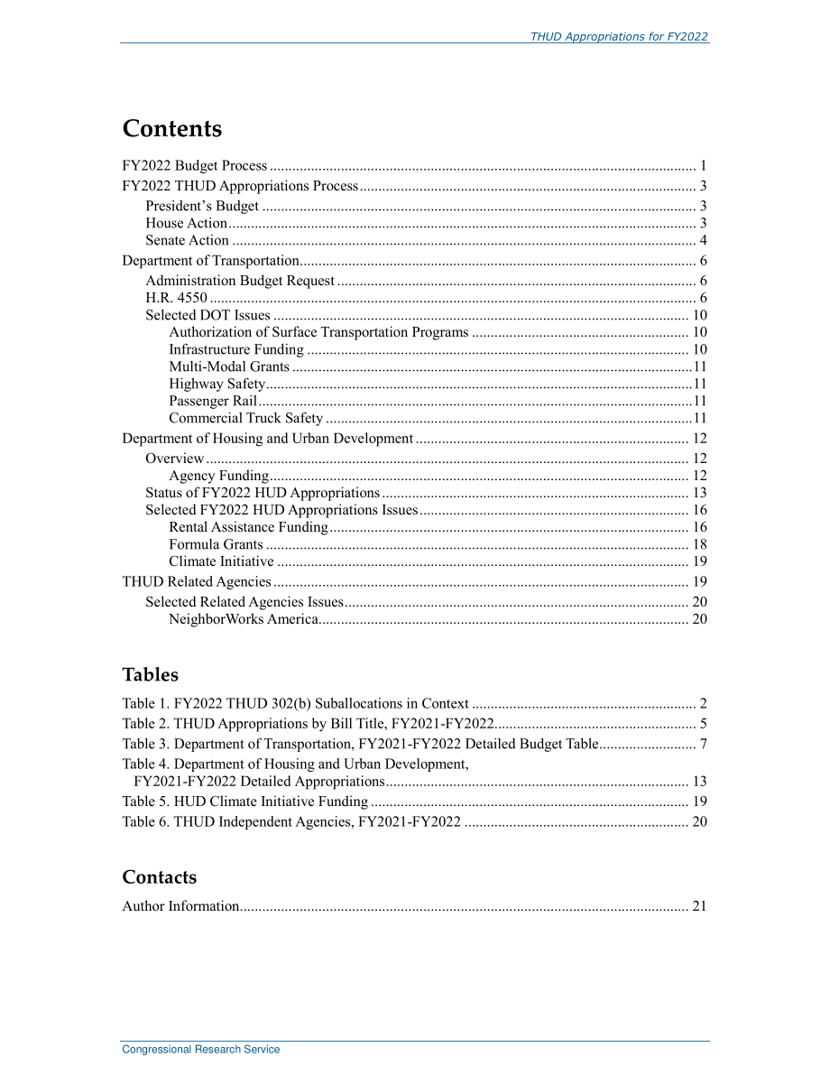 [20220228]R46854_2022财年交通、住房和城市发展及相关机构（THUD）拨款.pdf_第3页