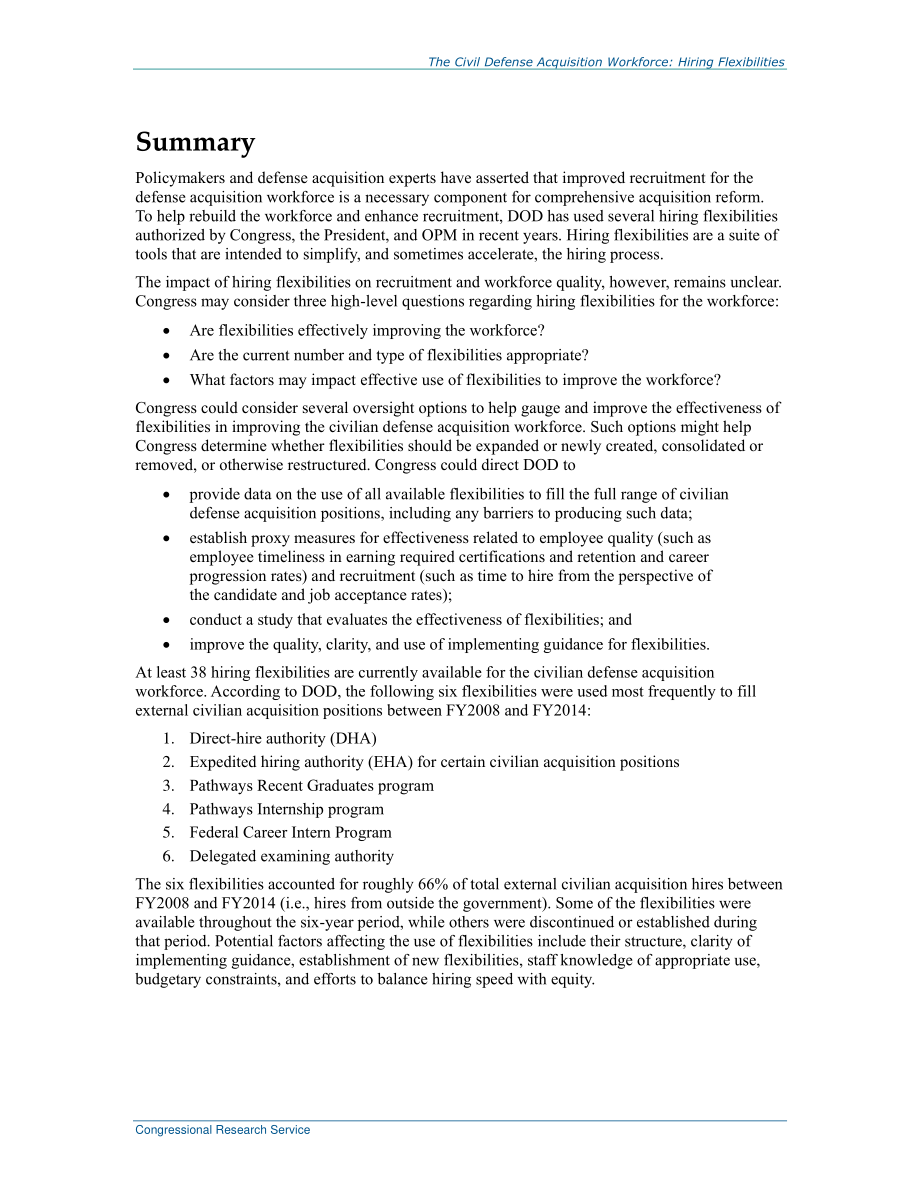 [20161122]R44695_民防采办人员：通过招聘灵活性加强招聘.pdf_第2页