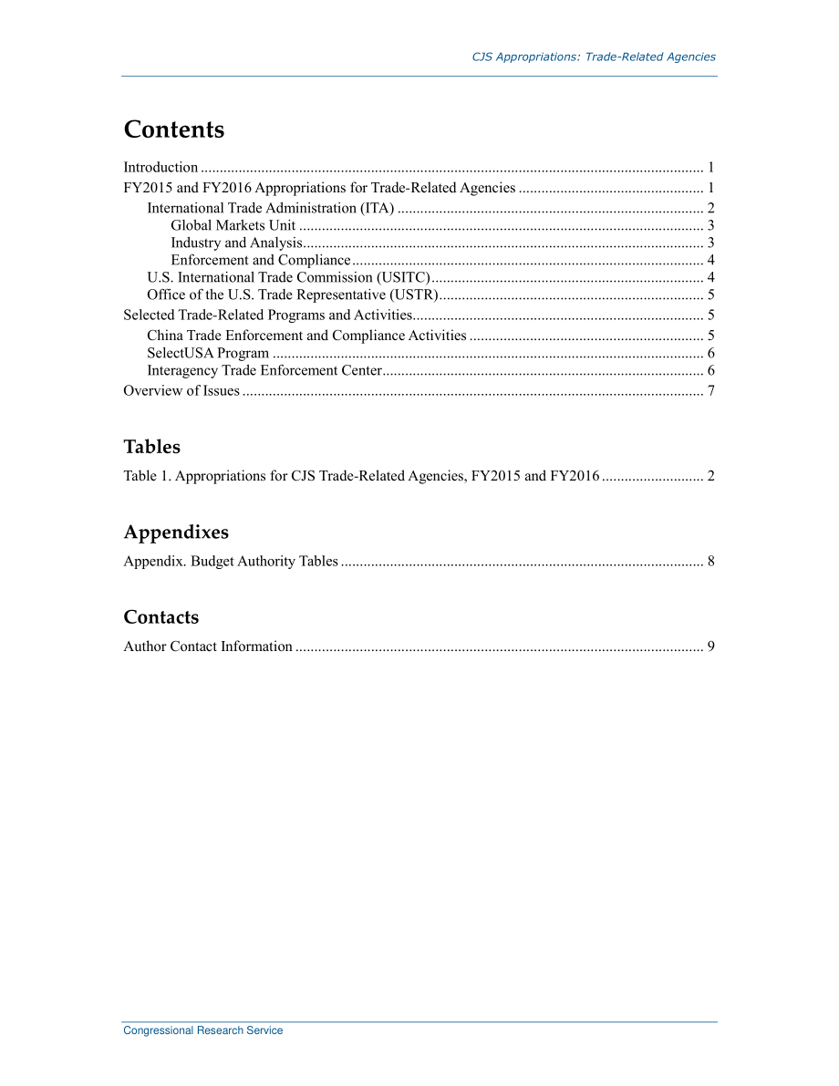 [20160107]R43970_商业、司法、科学和相关机构拨款（CJS）：贸易相关机构.pdf_第3页