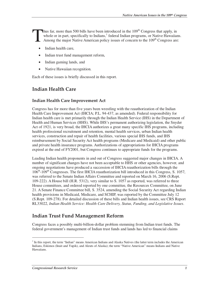 [20060914]RS22056_第109届国会中的印第安人问题.pdf_第3页