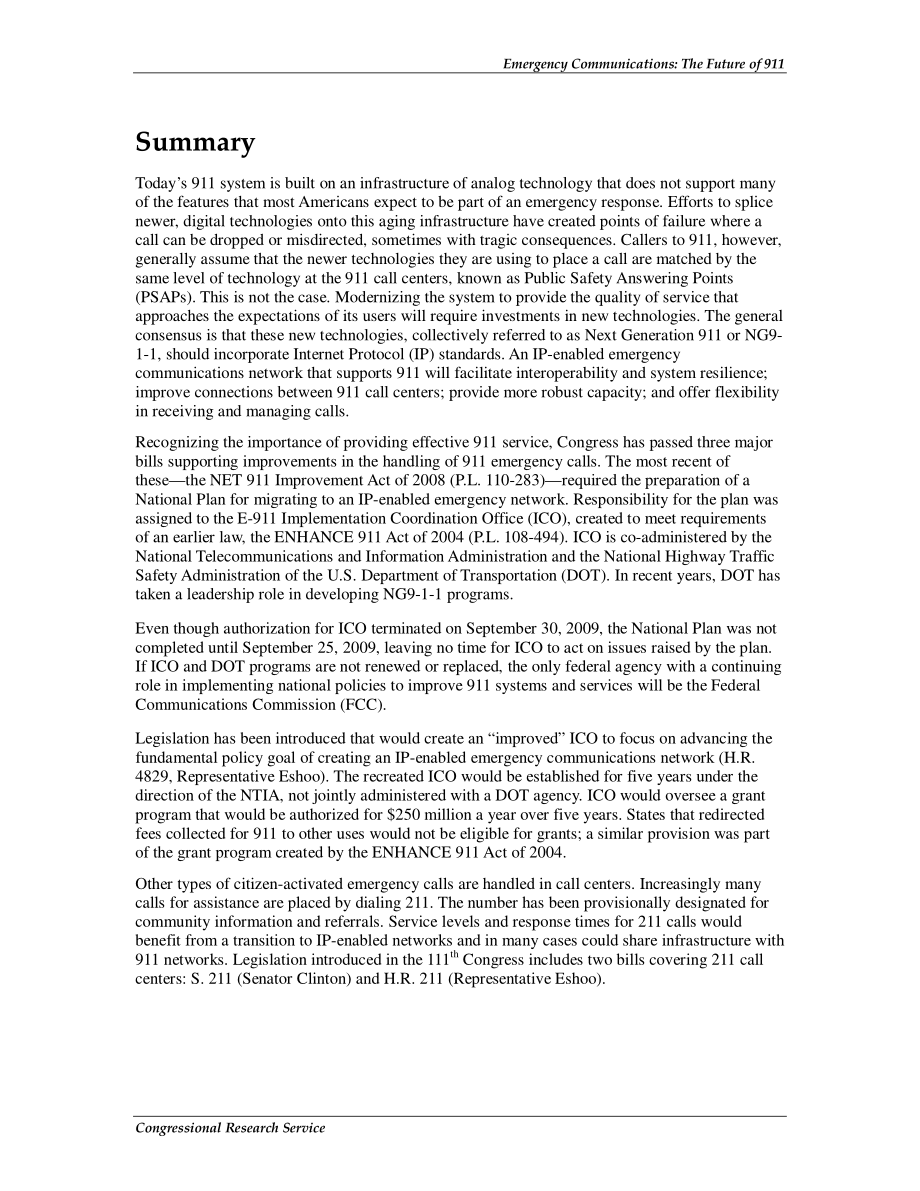 [20100316]RL34755_应急通信：911的未来.pdf_第2页