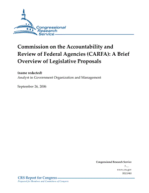 [20060926]RS21980_联邦机构问责和审查委员会（CARFA）：立法提案概述.pdf
