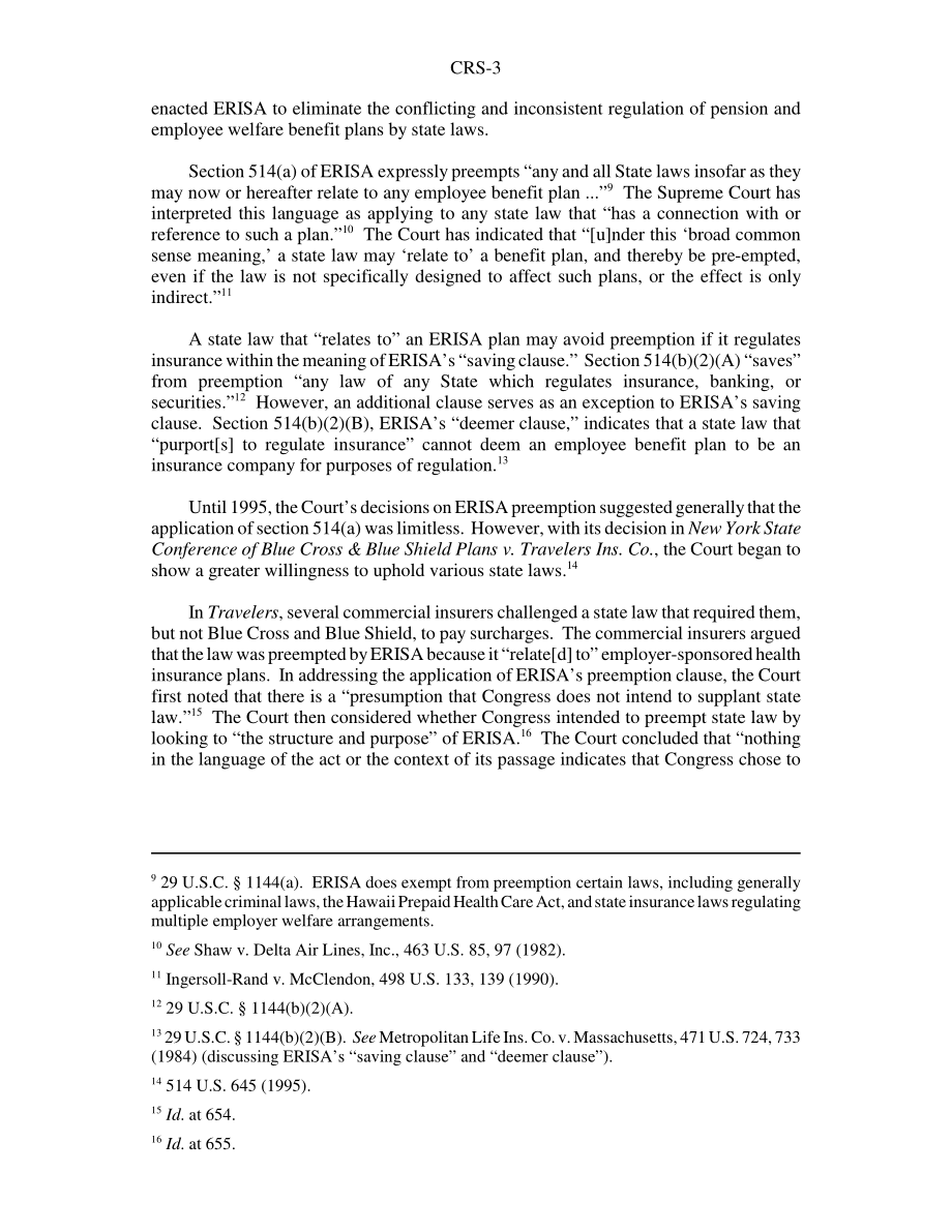 [20070424]RS22648_要求的医疗保健缴款、公平份额立法和RILA v.Fielder.pdf_第3页