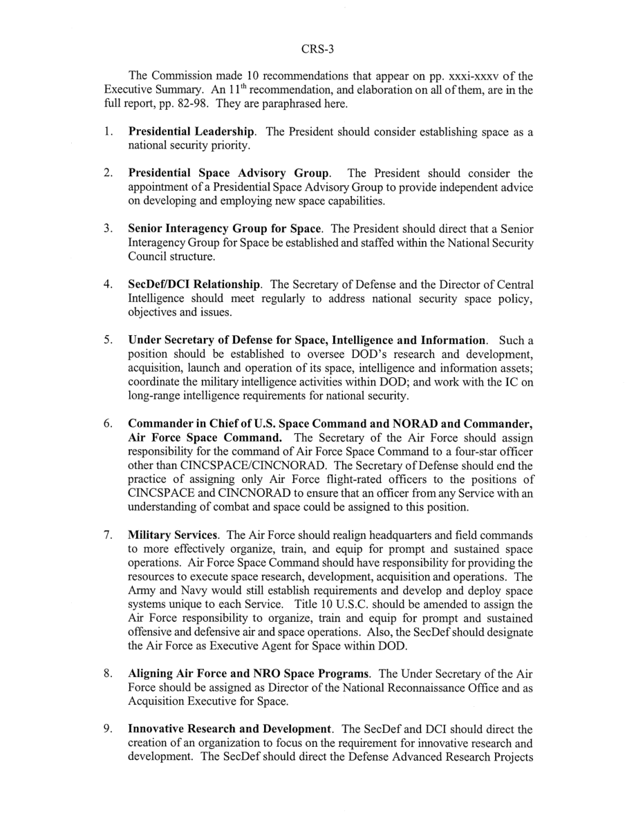 [20010221]RS20824_军事空间活动：拉姆斯菲尔德委员会报告要点及主要组织和管理问题.pdf_第3页