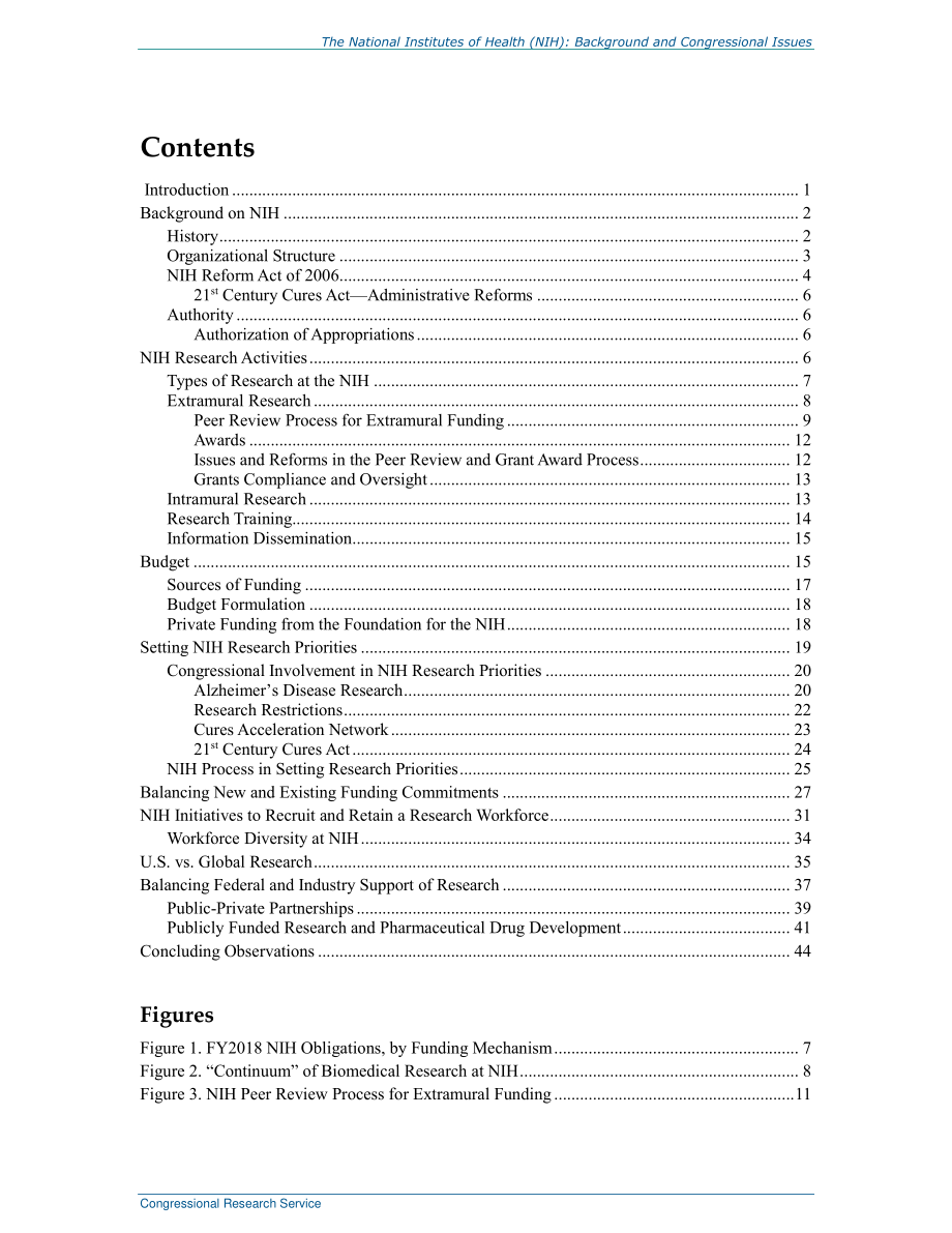 [20190419]R41705_美国国立卫生研究院（NIH）：背景和国会问题.pdf_第3页