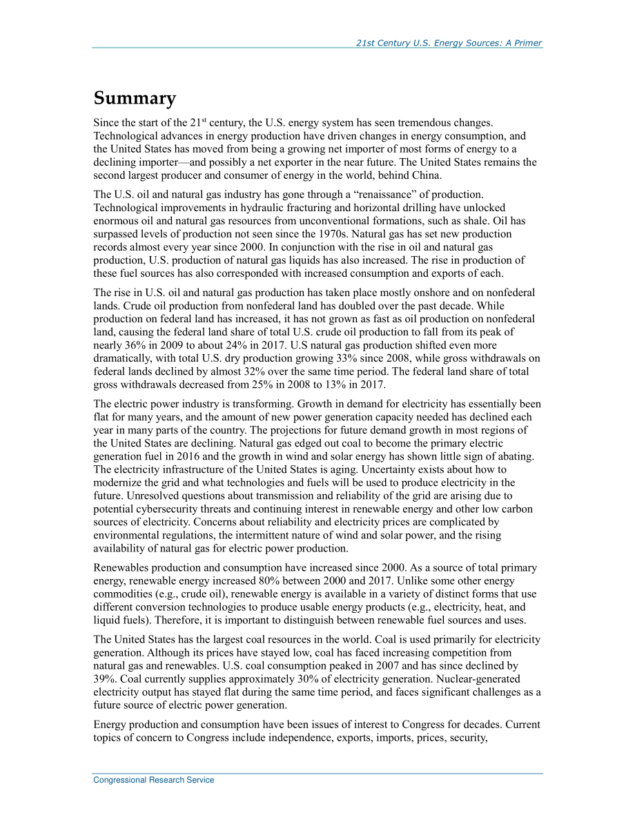 [20181105]R44854_21世纪美国能源：基础.pdf_第2页