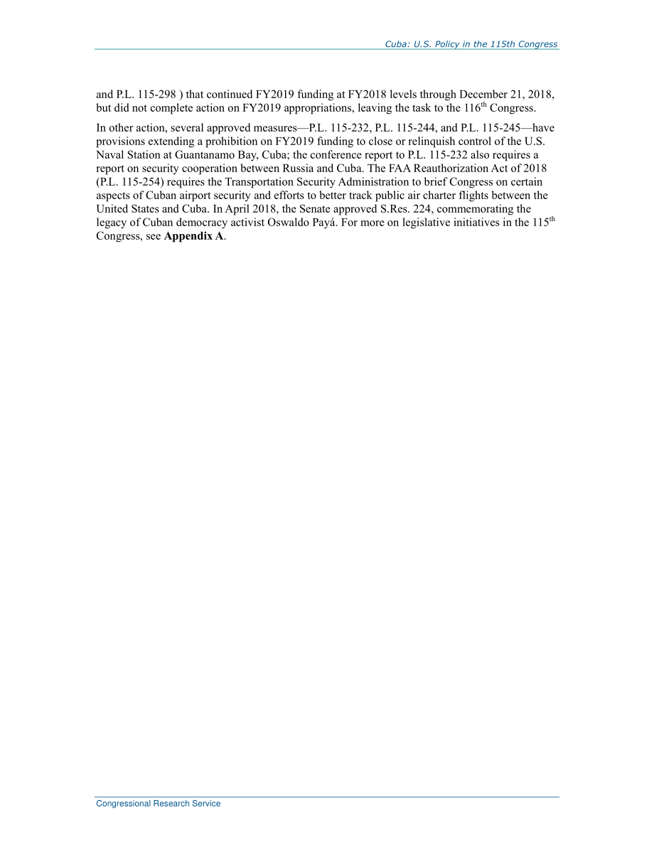 [20190115]R44822_古巴：第115届国会的美国政策.pdf_第3页