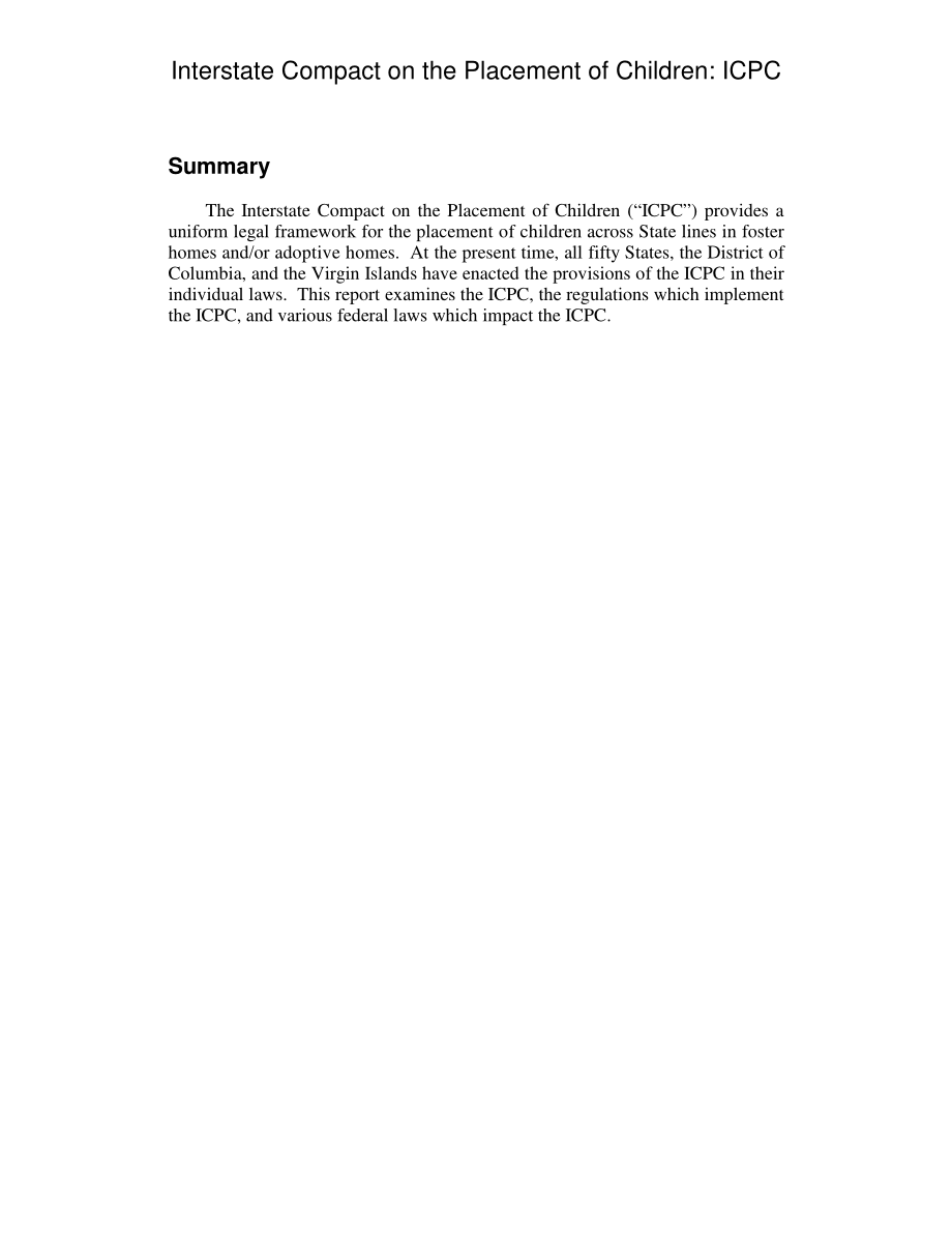 [20030828]RL32070_关于儿童安置的州际契约：ICPC公司.pdf_第2页