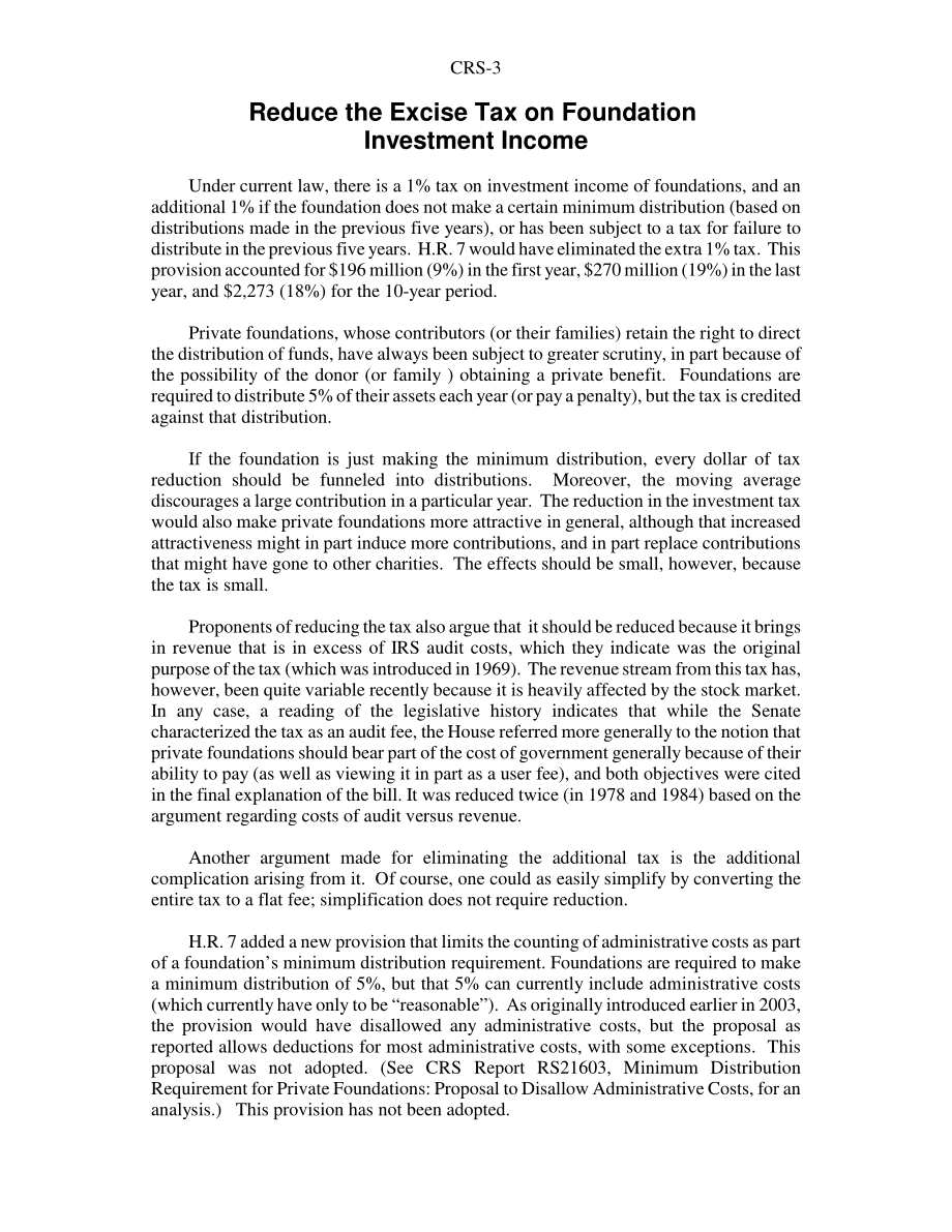 [20070913]RS21144_慈善税收优惠：立法提案概述.pdf_第3页