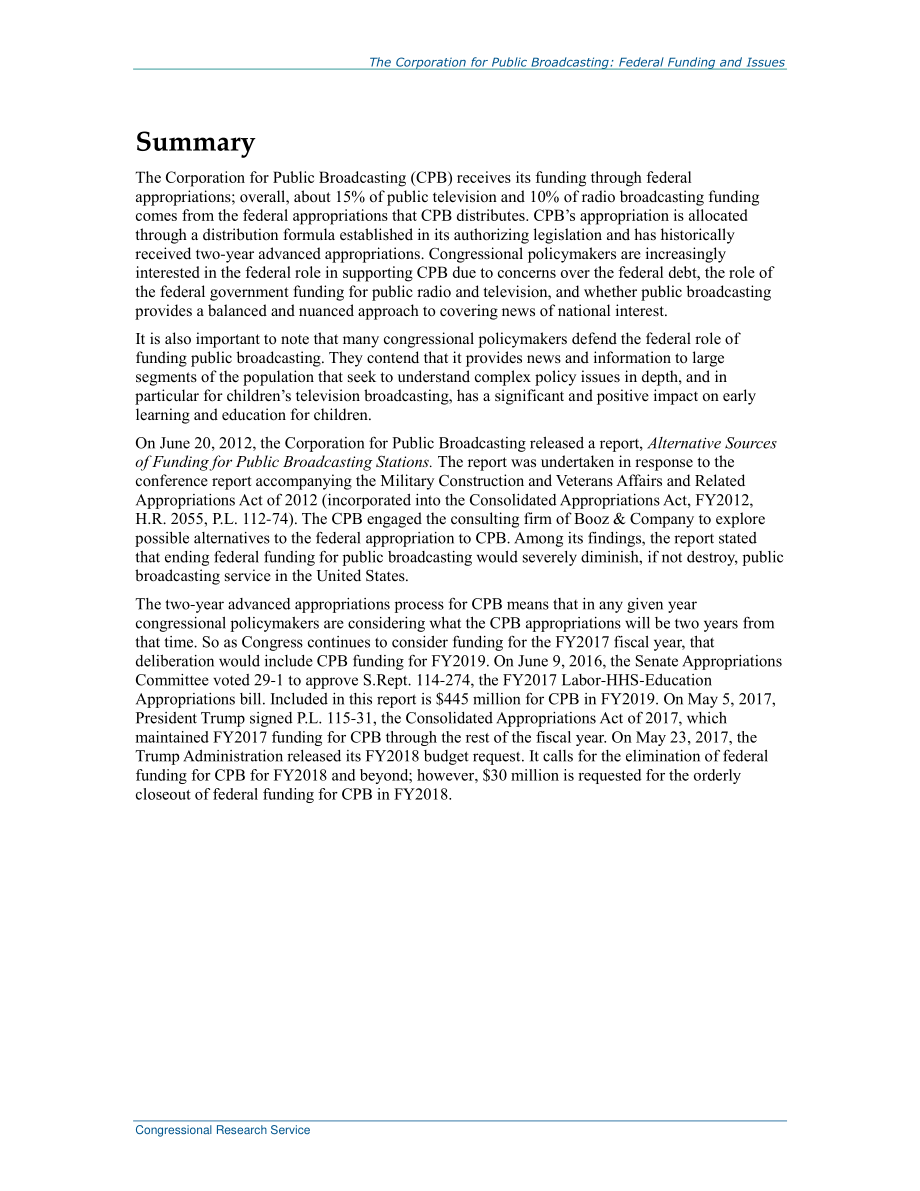 [20170703]RS22168_公共广播公司：联邦资金和问题.pdf_第2页