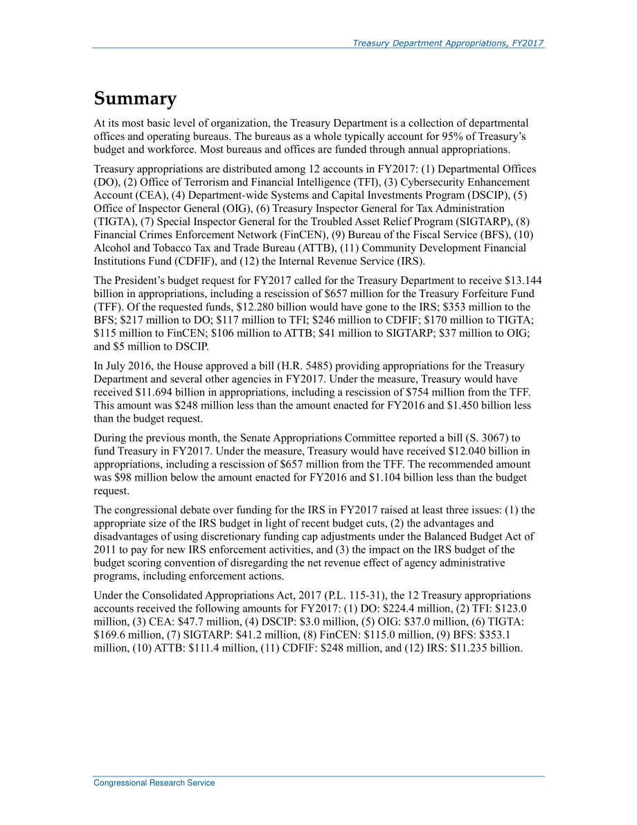 [20170606]R44649_2017财年财政部拨款.pdf_第2页