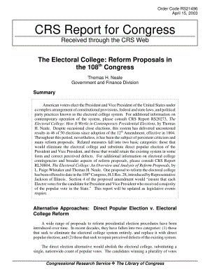 [20030415]RS21496_选举团：第108届国会的改革提案.pdf