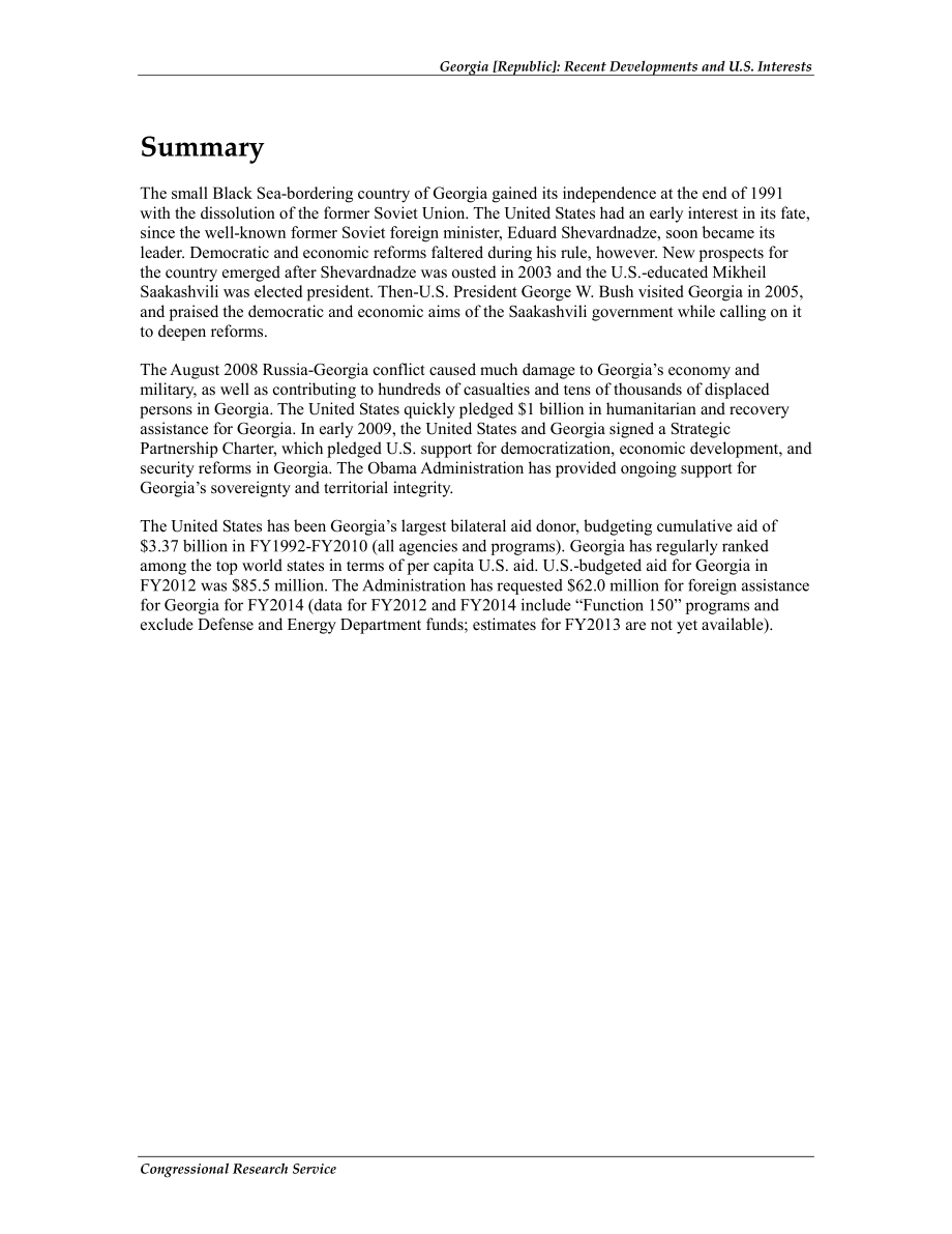 [20130621]97-727_格鲁吉亚[共和国]：近期发展和美国利益.pdf_第2页