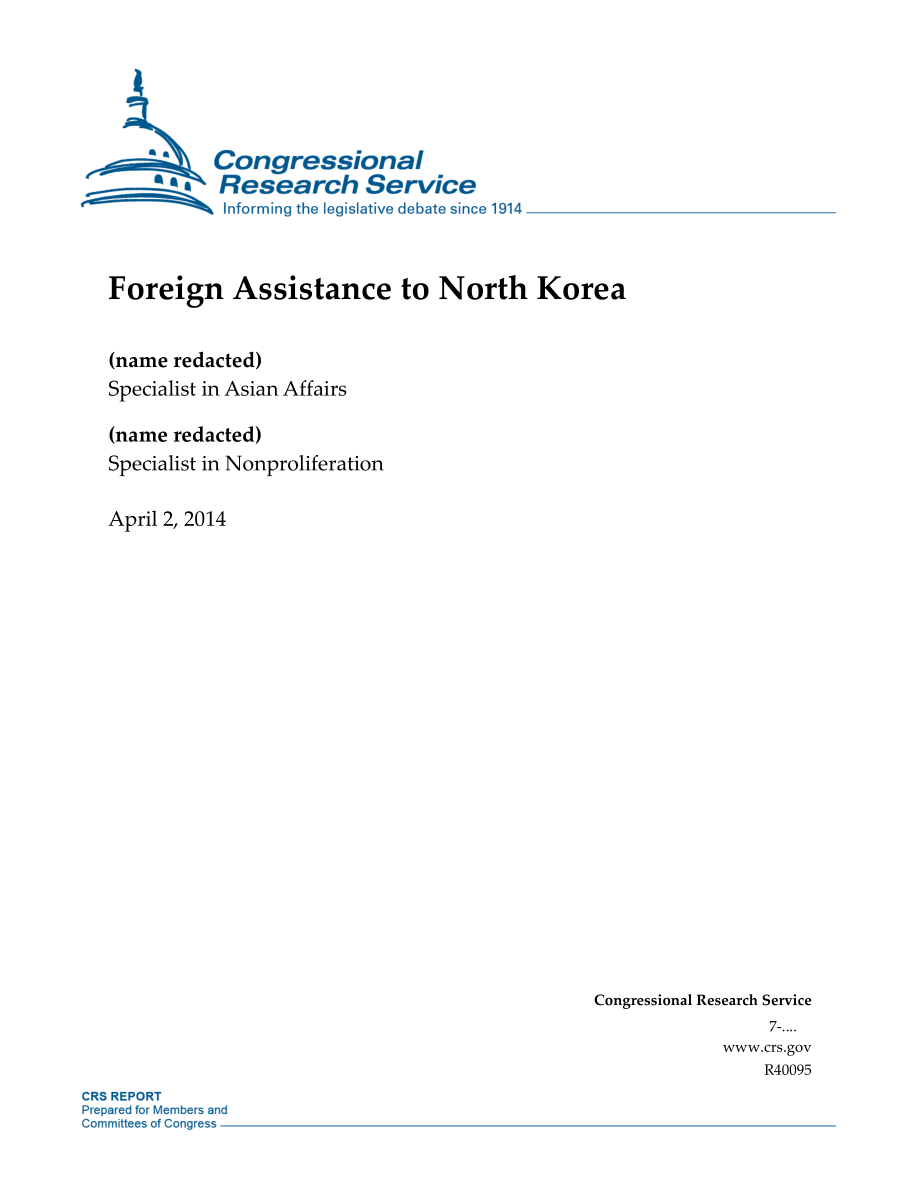 [20140402]R40095_对朝鲜的外国援助.pdf_第1页