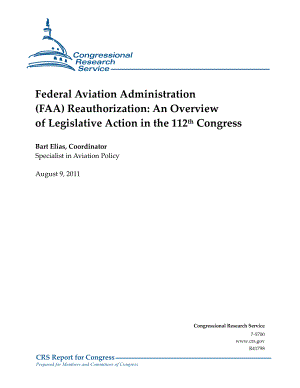 [20110809]R41798_美国联邦航空管理局（FAA）重新授权：第112届国会立法行动概述.pdf